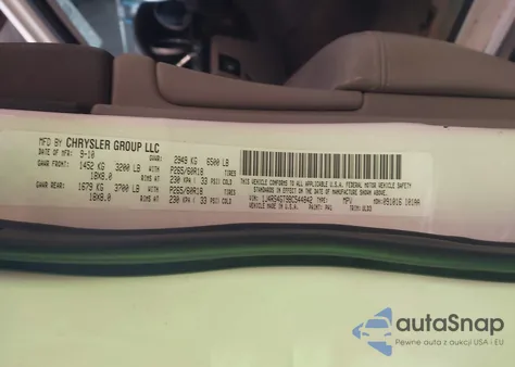 2011 Jeep Grand Cherokee Laredo z USA, uszkodzony, nr VIN 1J4RS4GT9BC544842